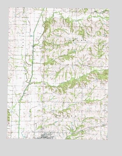 Albany North, MO USGS Topographic Map