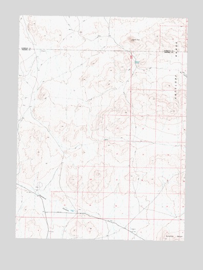 Sawtooth Knob, NV USGS Topographic Map