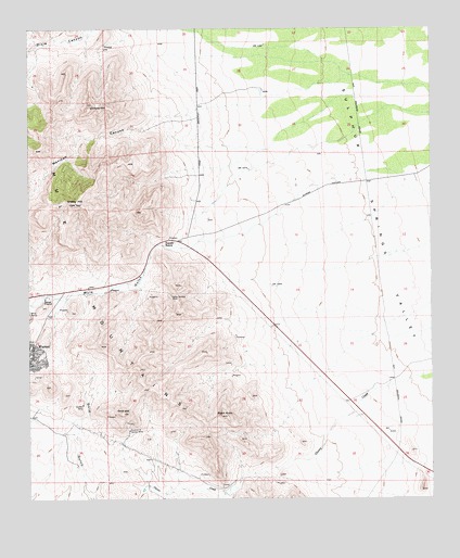 Bisbee NE, AZ USGS Topographic Map