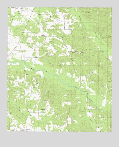 Sawyerville, AL USGS Topographic Map