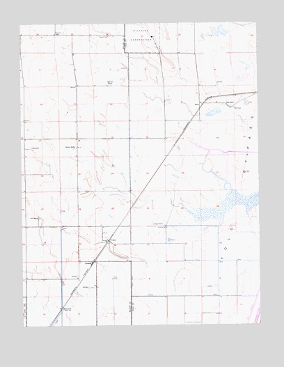 Saxon, CA USGS Topographic Map