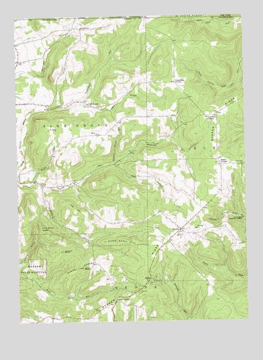 Scandia, PA USGS Topographic Map