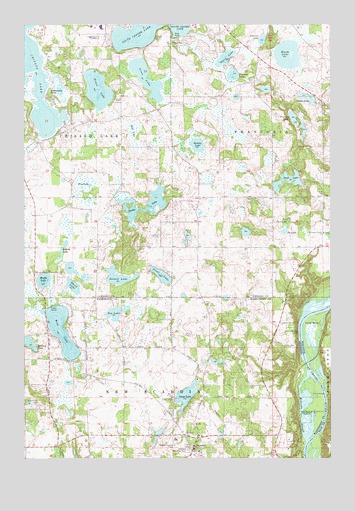 Scandia, MN USGS Topographic Map