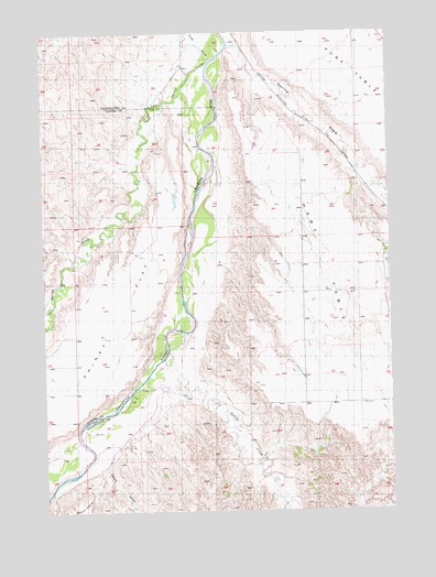 Scenic SW, SD USGS Topographic Map