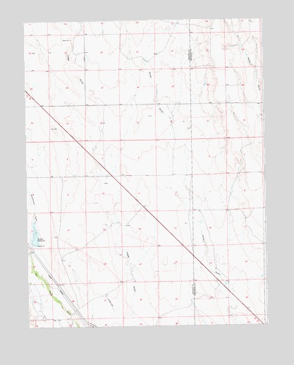 Schafer Reservoir, CO USGS Topographic Map