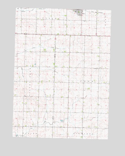 Schaller South, IA USGS Topographic Map