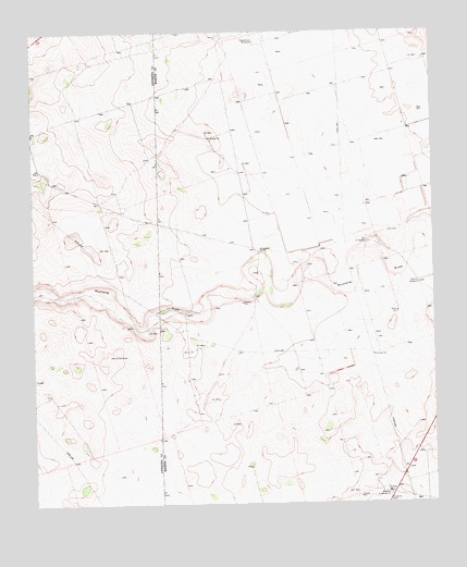 Scharbauer Ranch, TX USGS Topographic Map