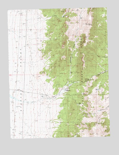 Schellbourne, NV USGS Topographic Map