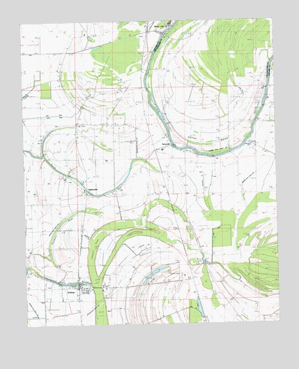 Schlater, MS USGS Topographic Map