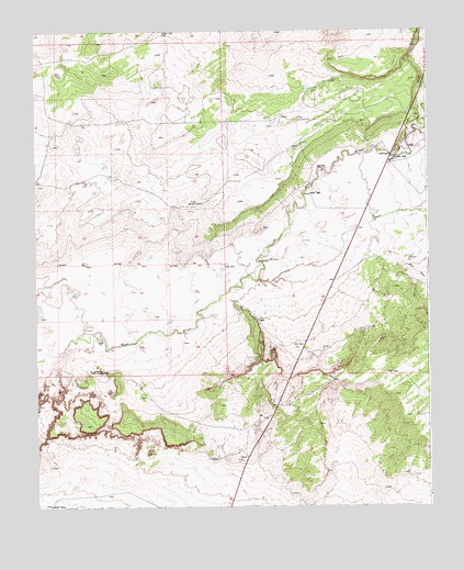 Schnebly Well, AZ USGS Topographic Map