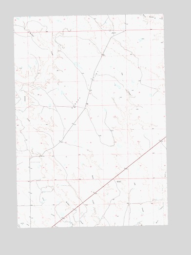 Schoepp Flat, SD USGS Topographic Map