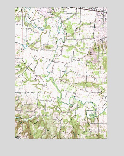 Scholls, OR USGS Topographic Map