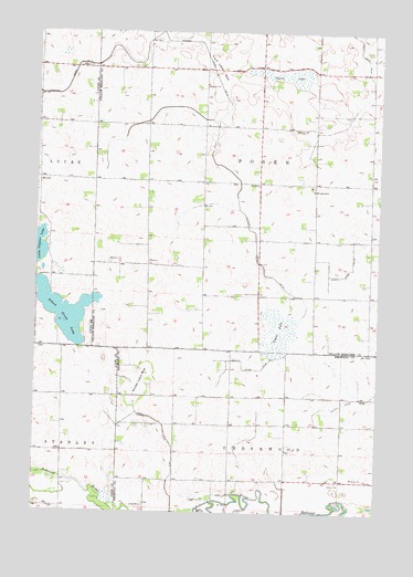 School Grove Lake, MN USGS Topographic Map