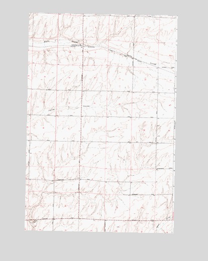 Schoonover, WA USGS Topographic Map
