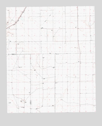 Schram Lake, NM USGS Topographic Map