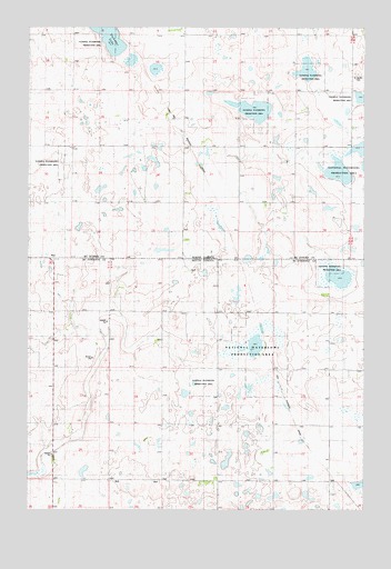 Schumacher Lake NE, SD USGS Topographic Map
