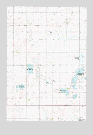 Schumacher Lake SW, SD USGS Topographic Map