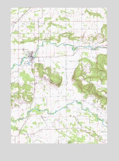 Scio, OR USGS Topographic Map