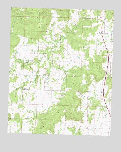 Scipio, OK USGS Topographic Map