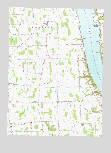 Scipio Center, NY USGS Topographic Map