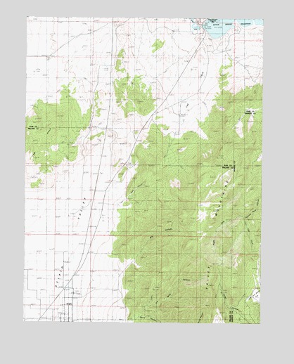 Scipio North, UT USGS Topographic Map