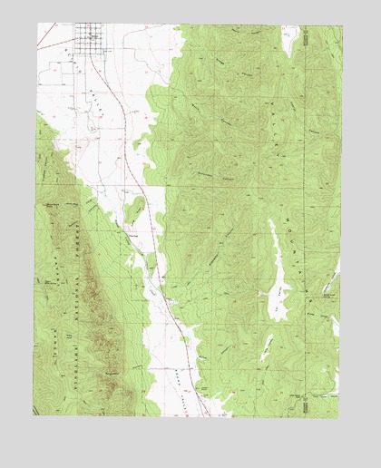 Scipio South, UT USGS Topographic Map
