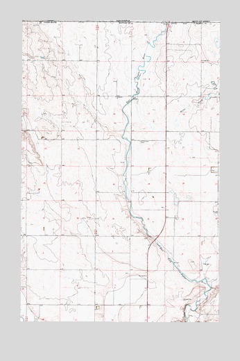 Scobey NW, MT USGS Topographic Map
