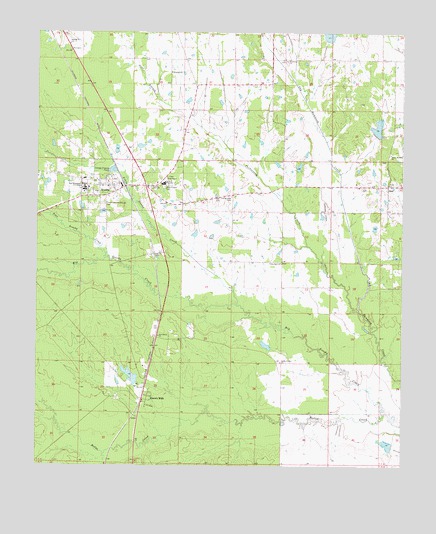 Scooba, MS USGS Topographic Map