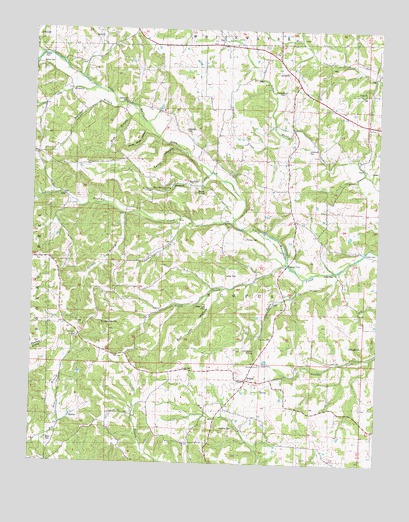 Scopus, MO USGS Topographic Map