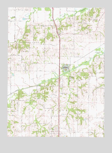 Scotch Ridge, IA USGS Topographic Map