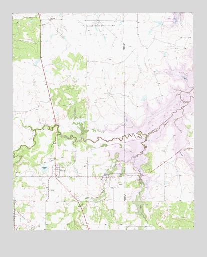Scotland, TX USGS Topographic Map