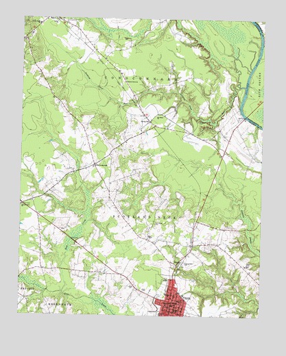 Scotland Neck, NC USGS Topographic Map