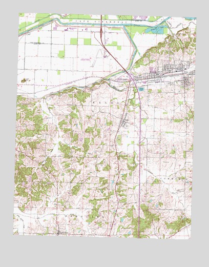 Scott City, MO USGS Topographic Map