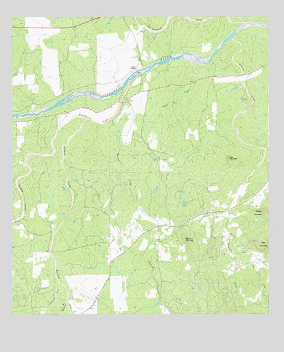 Scotts Crossing, TX USGS Topographic Map