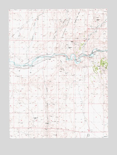 Scotts Gulch, NV USGS Topographic Map