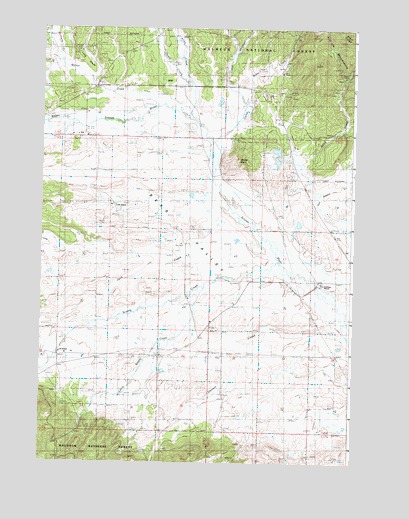 Scotty Creek, OR USGS Topographic Map