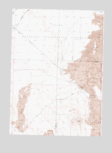 Scoville, ID USGS Topographic Map