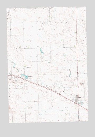 Scranton, ND USGS Topographic Map
