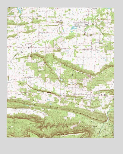 Scranton, AR USGS Topographic Map