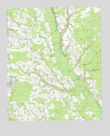 Scranton, SC USGS Topographic Map