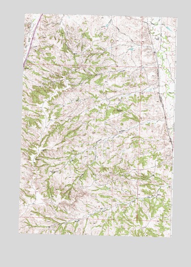 Scraper Coulee, MT USGS Topographic Map