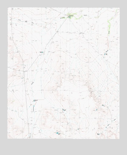 Scratch Ranch, TX USGS Topographic Map