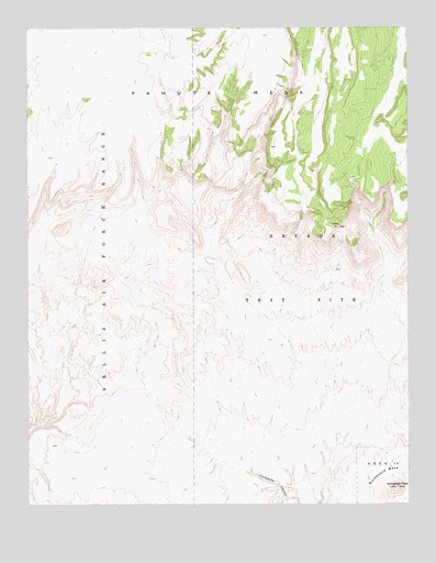 Scrugham Peak, NV USGS Topographic Map