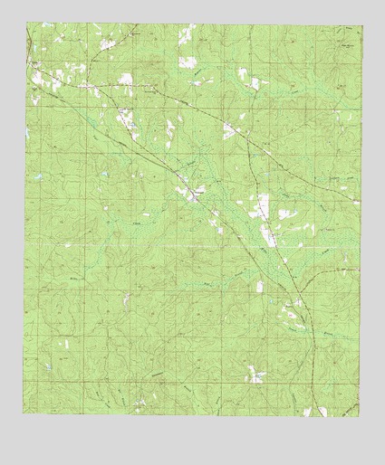 Seaboard, AL USGS Topographic Map