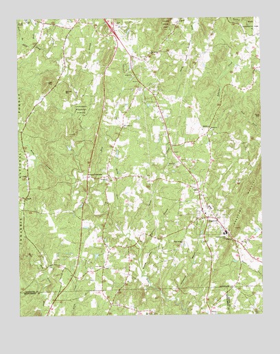Seagrove, NC USGS Topographic Map