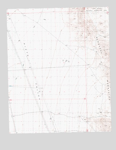 Searchlight SE, NV USGS Topographic Map