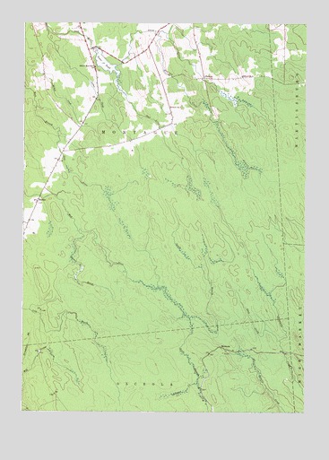 Sears Pond, NY USGS Topographic Map
