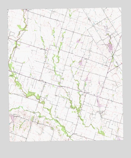 Seaton, TX USGS Topographic Map