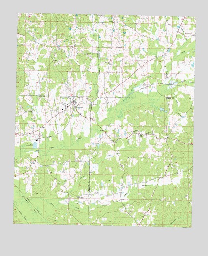 Sebastopol, MS USGS Topographic Map