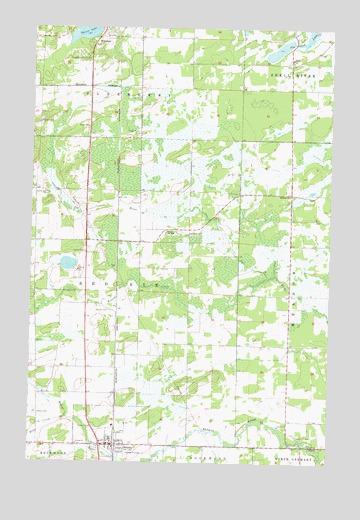 Sebeka, MN USGS Topographic Map